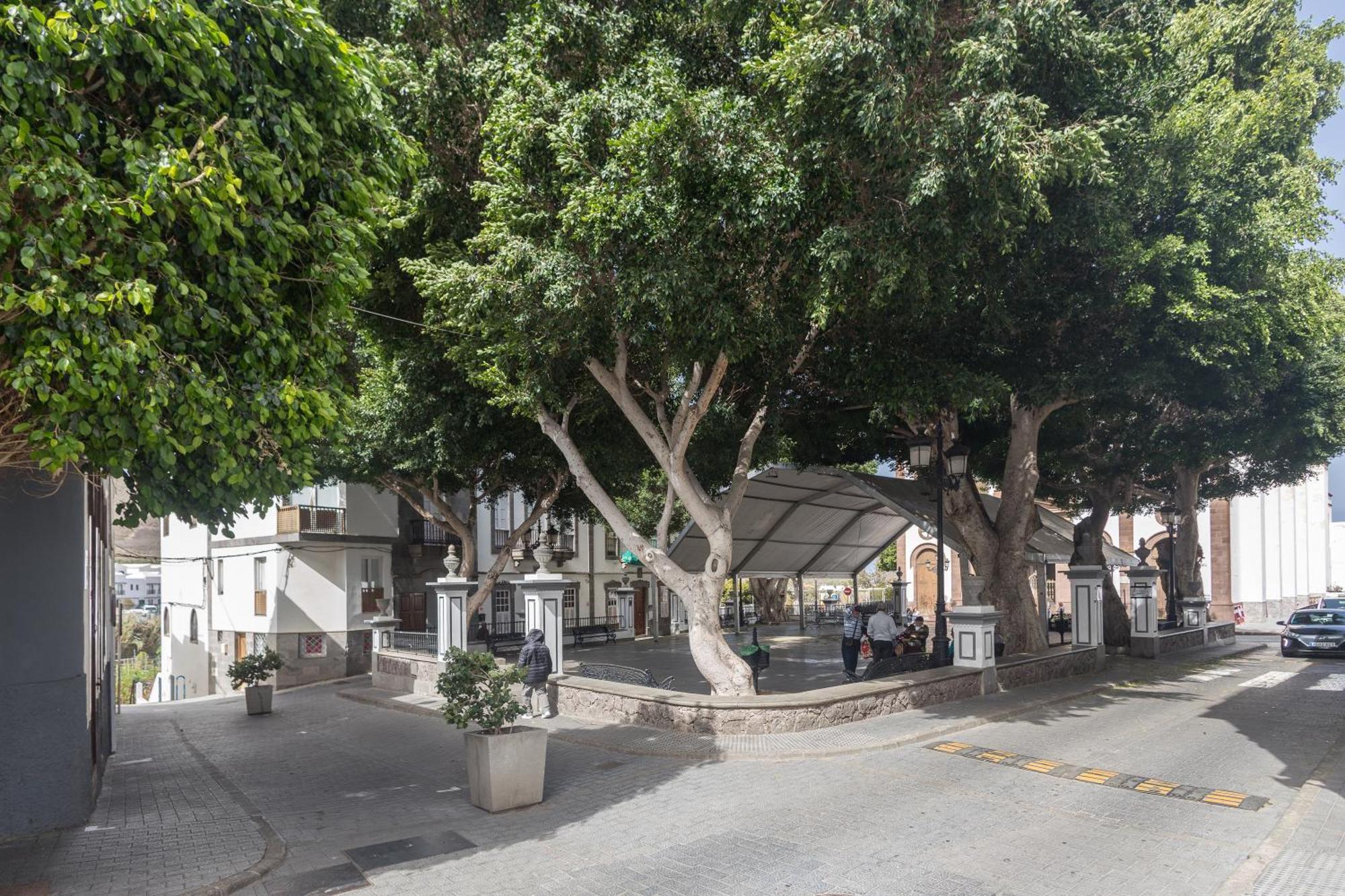 Casa Carmen Agaete Con Terraza Y Vistas Al Mar Lejlighed Eksteriør billede