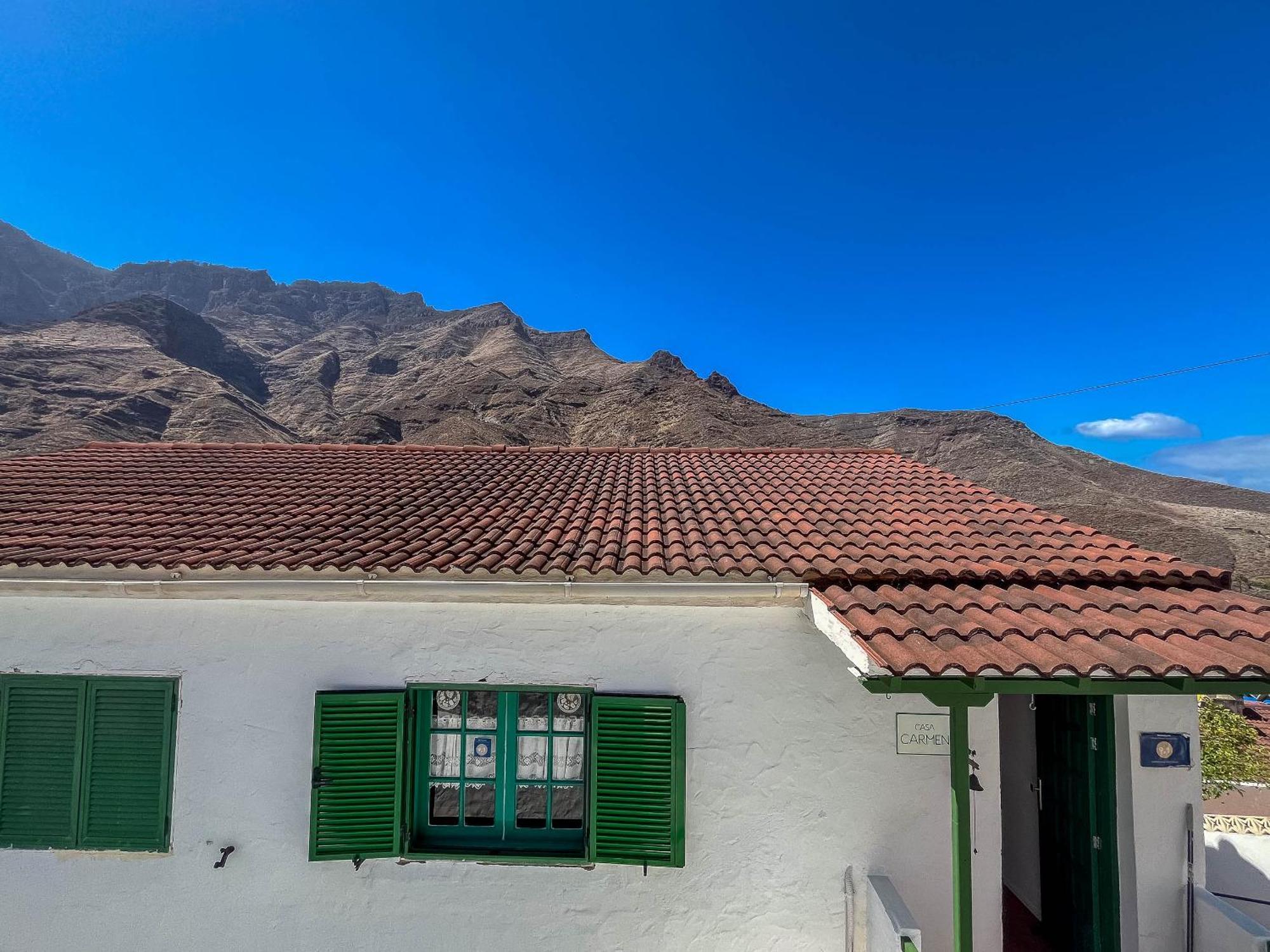 Casa Carmen Agaete Con Terraza Y Vistas Al Mar Lejlighed Eksteriør billede