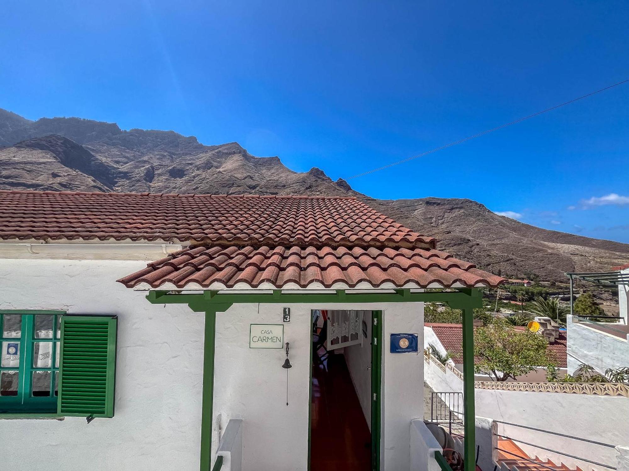 Casa Carmen Agaete Con Terraza Y Vistas Al Mar Lejlighed Eksteriør billede