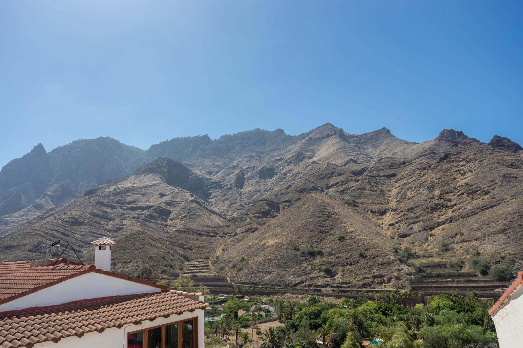 Casa Carmen Agaete Con Terraza Y Vistas Al Mar Lejlighed Eksteriør billede