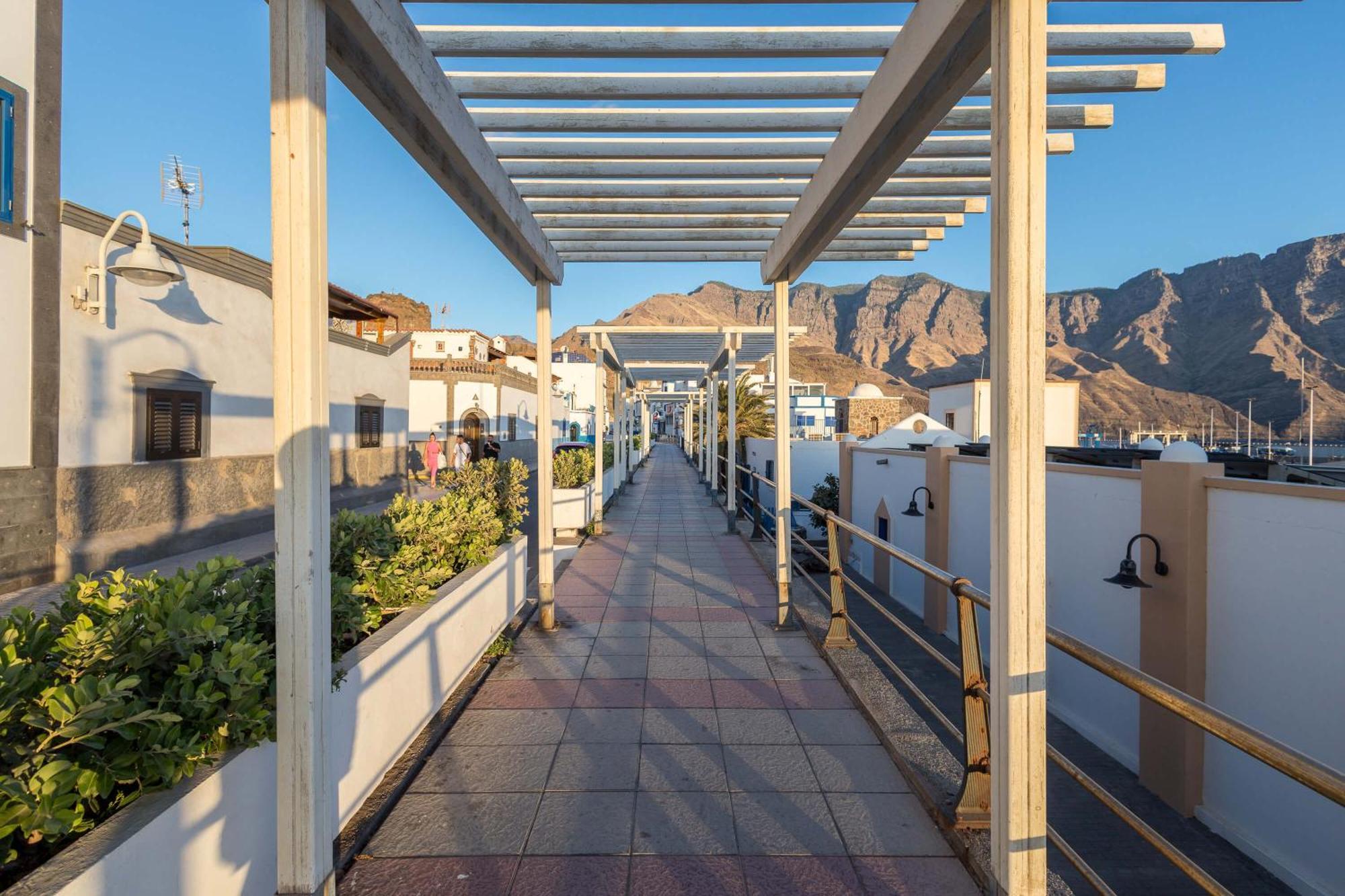 Casa Carmen Agaete Con Terraza Y Vistas Al Mar Lejlighed Eksteriør billede